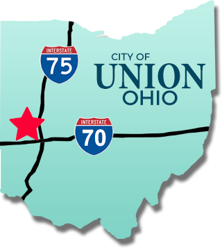 Union OH map